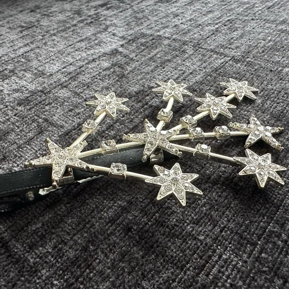 Shooting Stars Rhinestone Hair Pin. - Picture 2 of 3